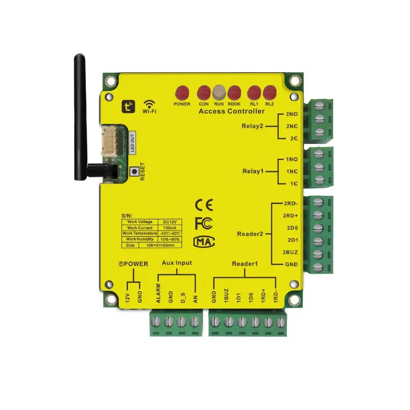 WIFI Access Controller Tuya App