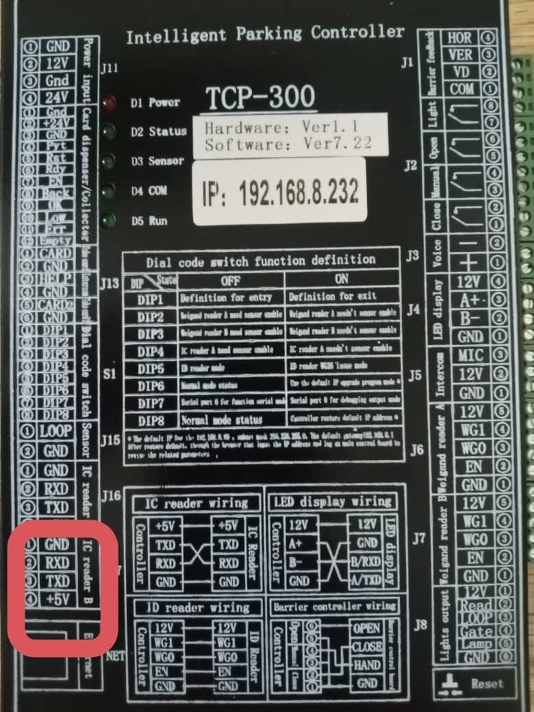 TCP300 Controller