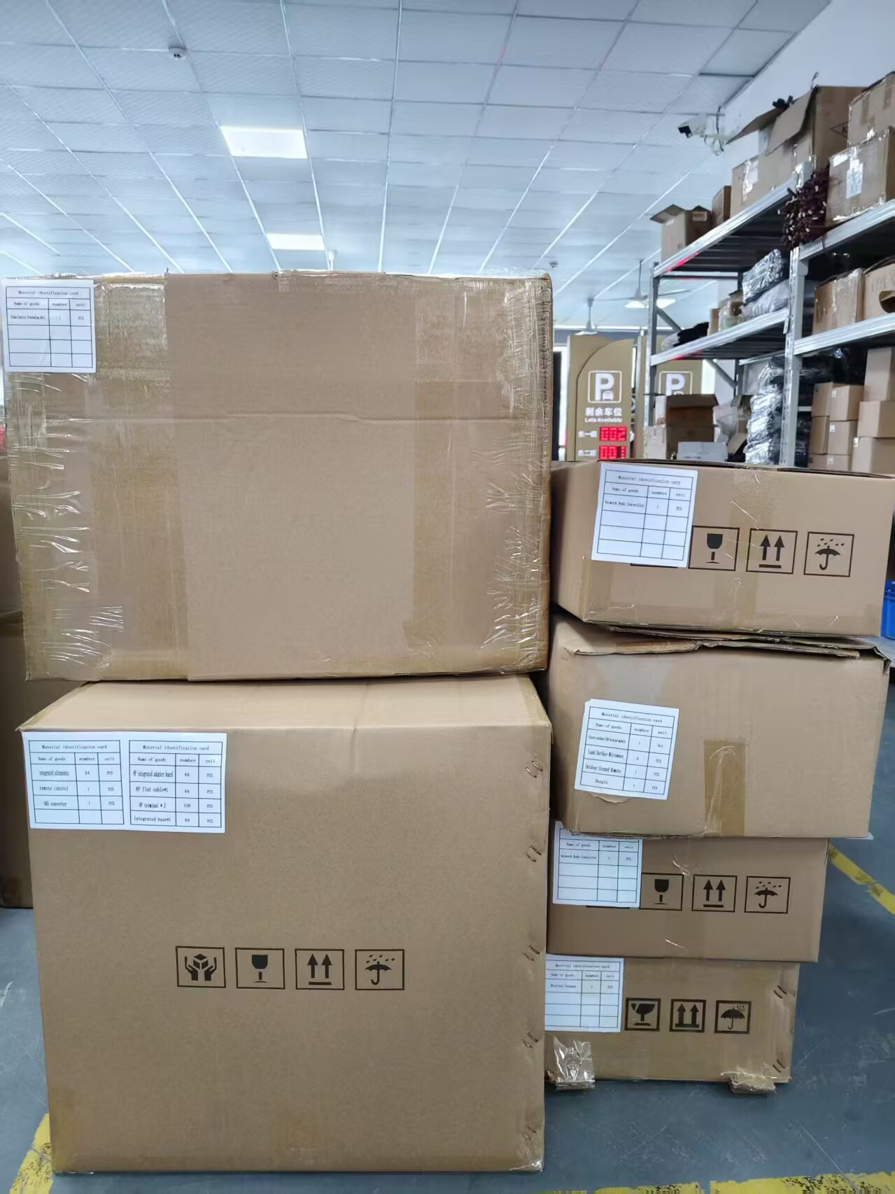 Indoor Integrated Detector Parking Guidance System Goods Shipment to Zimbabwe.jpg
